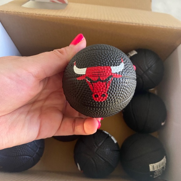 New! Franklin Chicago Bulls Stressball set of 10